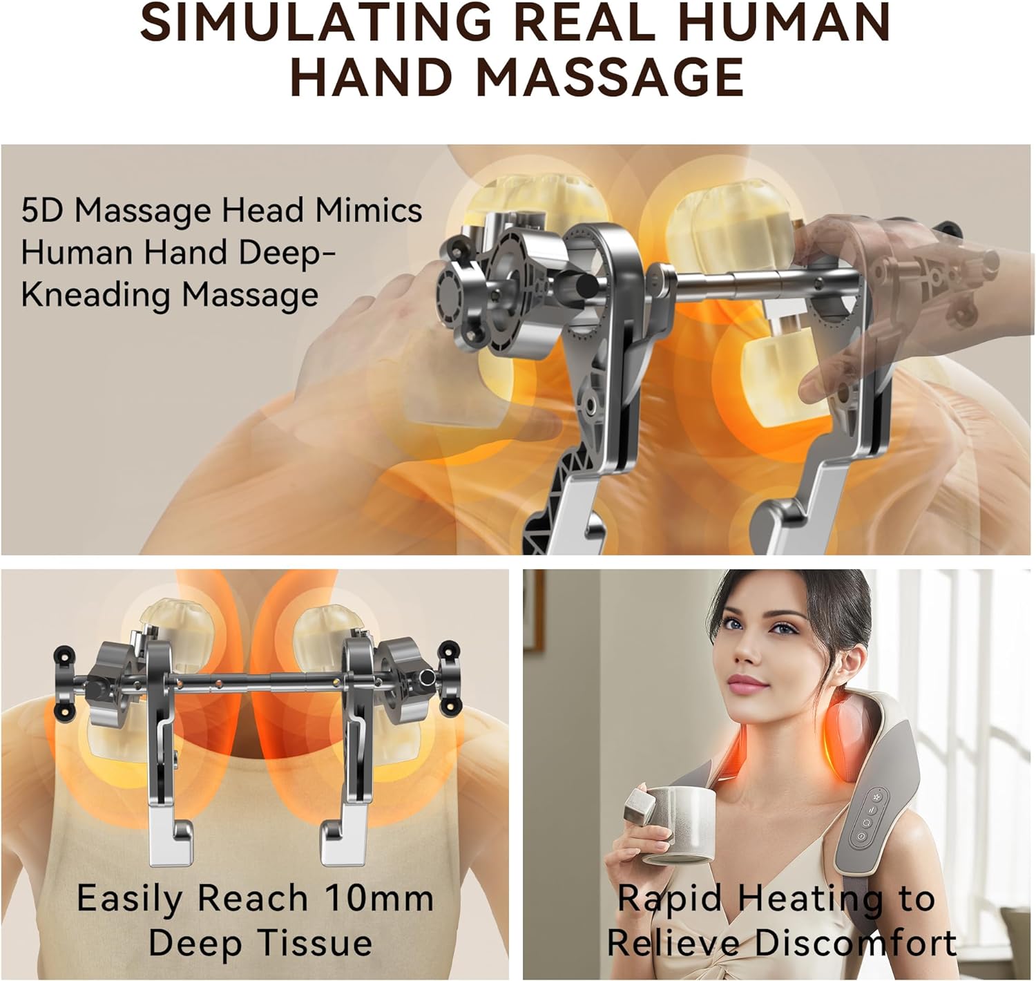 ReliefTouch™ - Neck & Shoulder Massager