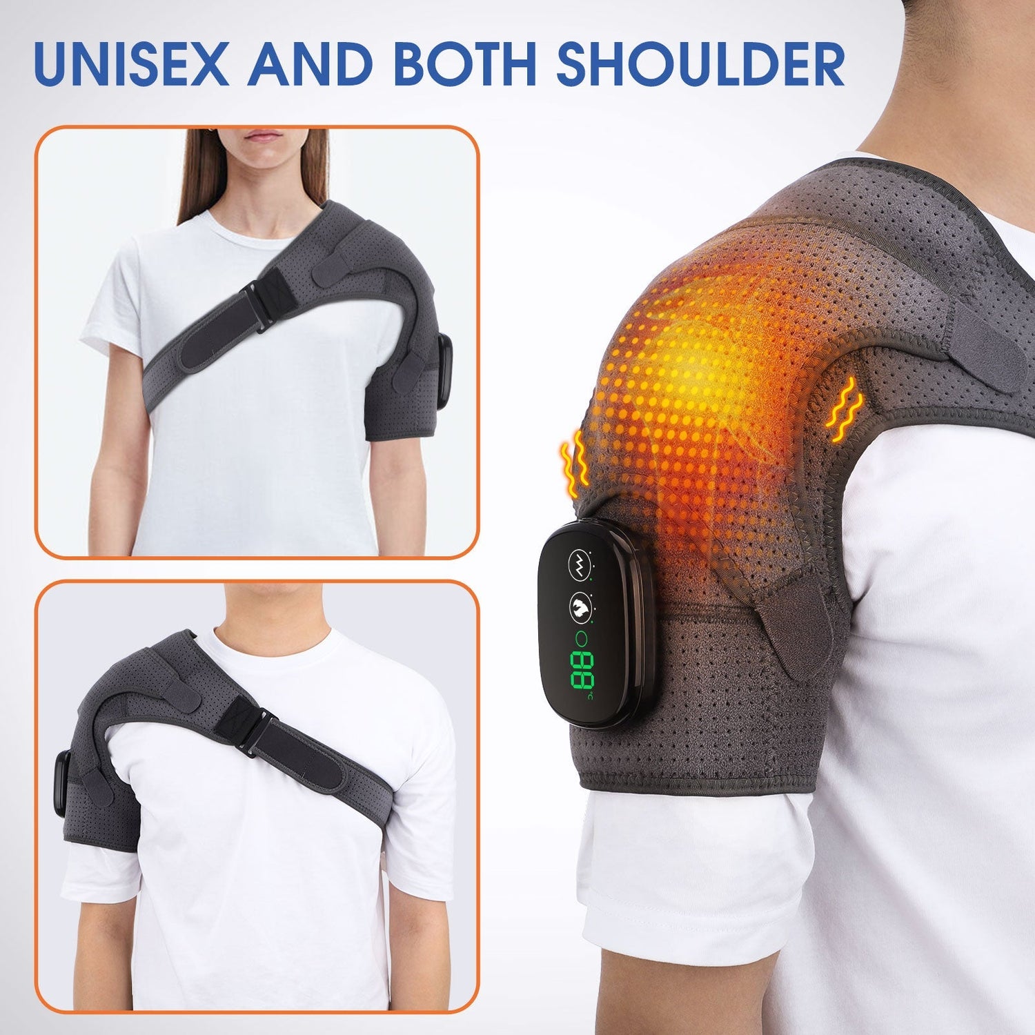 ResFit™ - Shoulder Heating Pad Massager