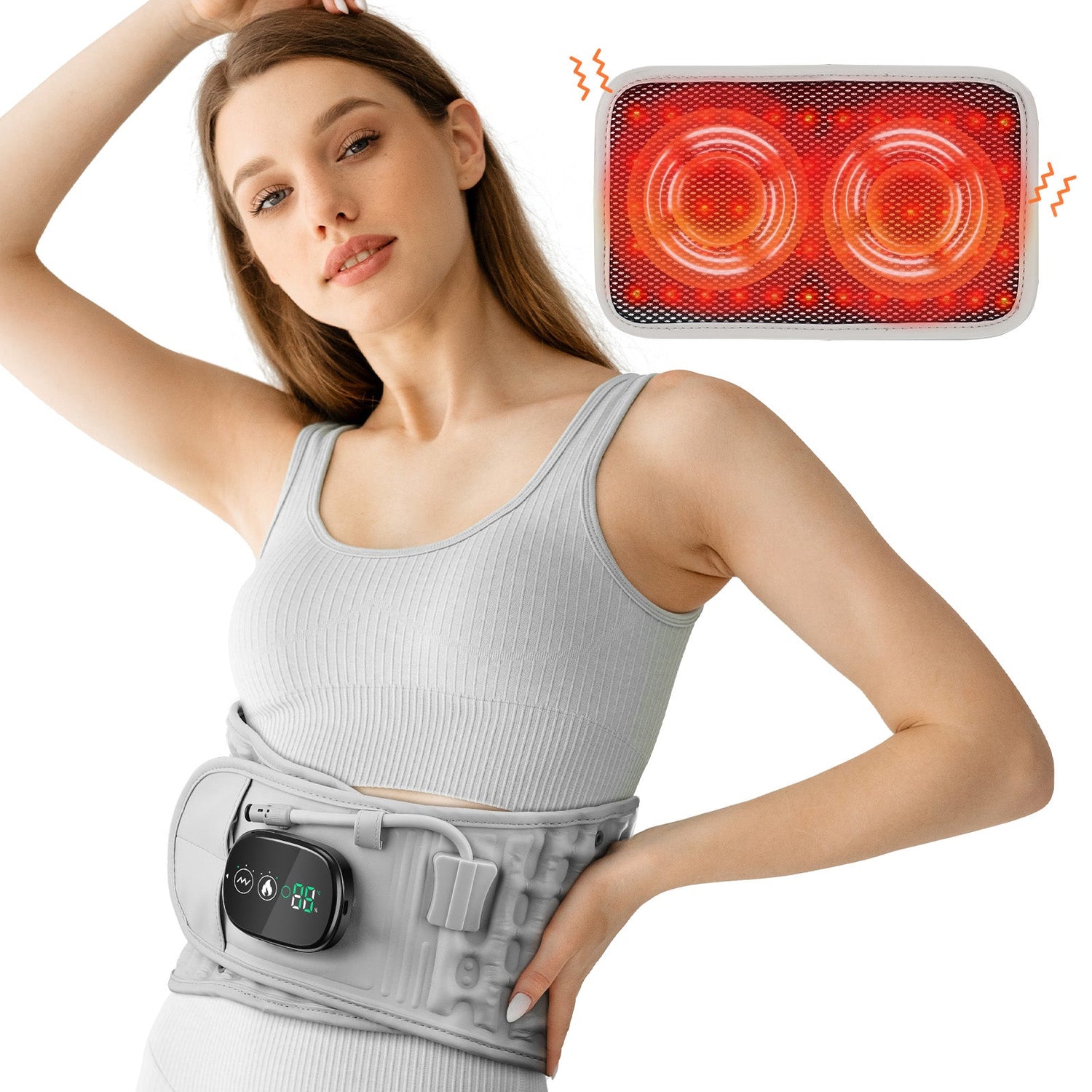 Hyperbelt™ - Back Decompression Belt With Red Light Therapy