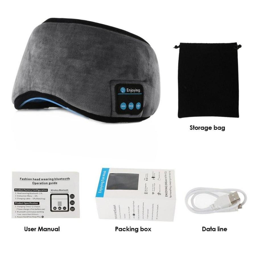 3 of EchoRest™ - Sleep Mask with Headphones